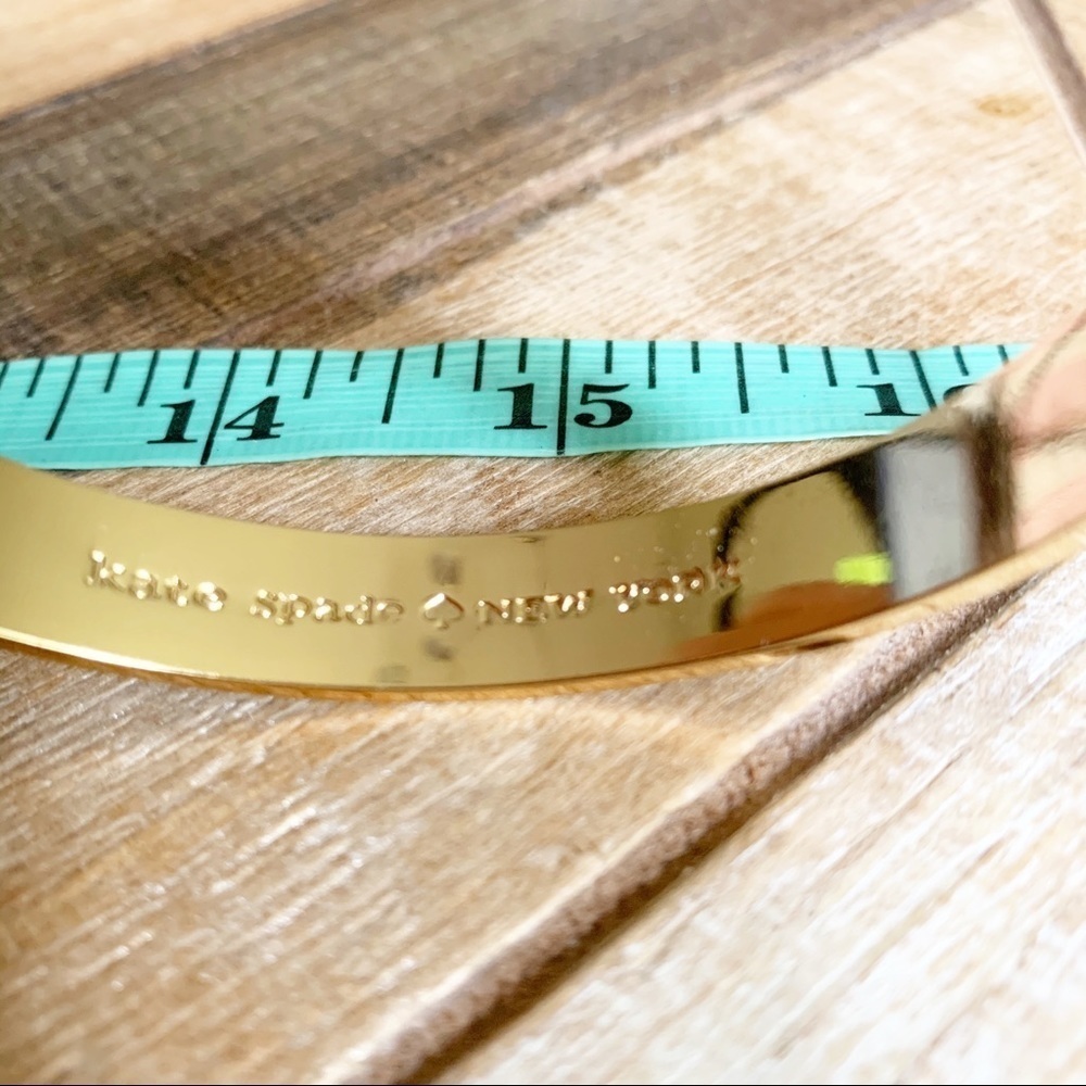 Kate Spade Black Enamel Bracelet - Picture 4 of 5